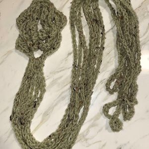 Crocheted scarf/belt